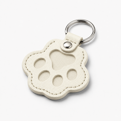 Pet Fur Locket Keychain