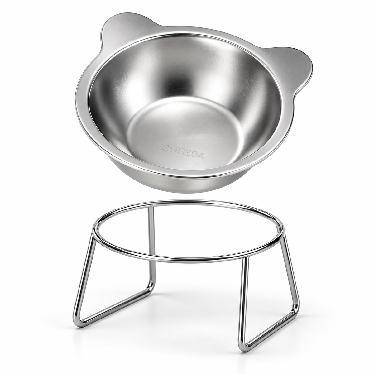 SteelPaw™ Raised Feeding Bowl