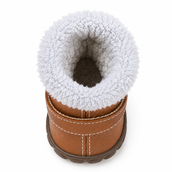 Keeps paws warm from the first step.