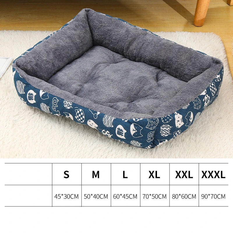 HomePaw Orthopedic Pet Bed Plush Comfort - multiple colour options and styles available