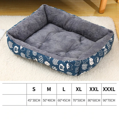 HomePaw Orthopedic Pet Bed Plush Comfort - multiple colour options and styles available
