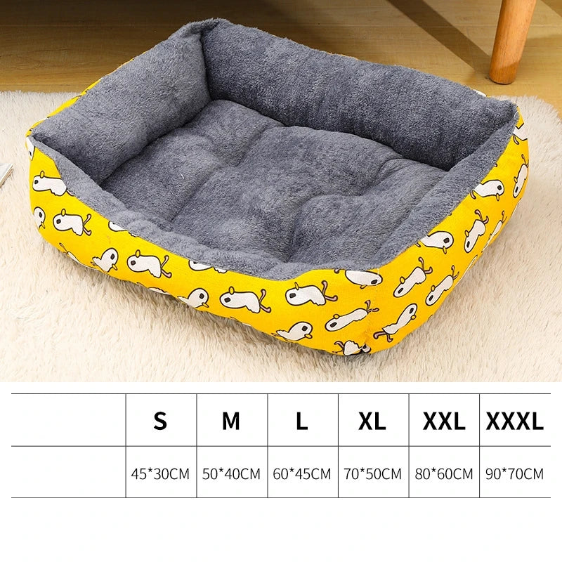 HomePaw Orthopedic Pet Bed Plush Comfort - pet resting comfortably in plush orthopedic bed
