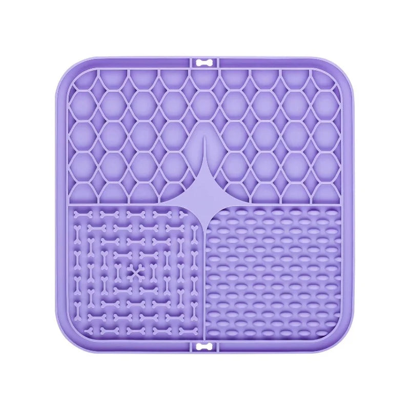 HomePaw Silicone Lick Mat Slow Feeder and Bath Distraction - colour variants available to choose from