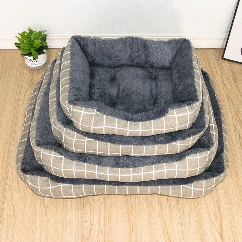 HomePaw Orthopedic Pet Bed Plush Comfort - size comparison and dimensions for UK buyers