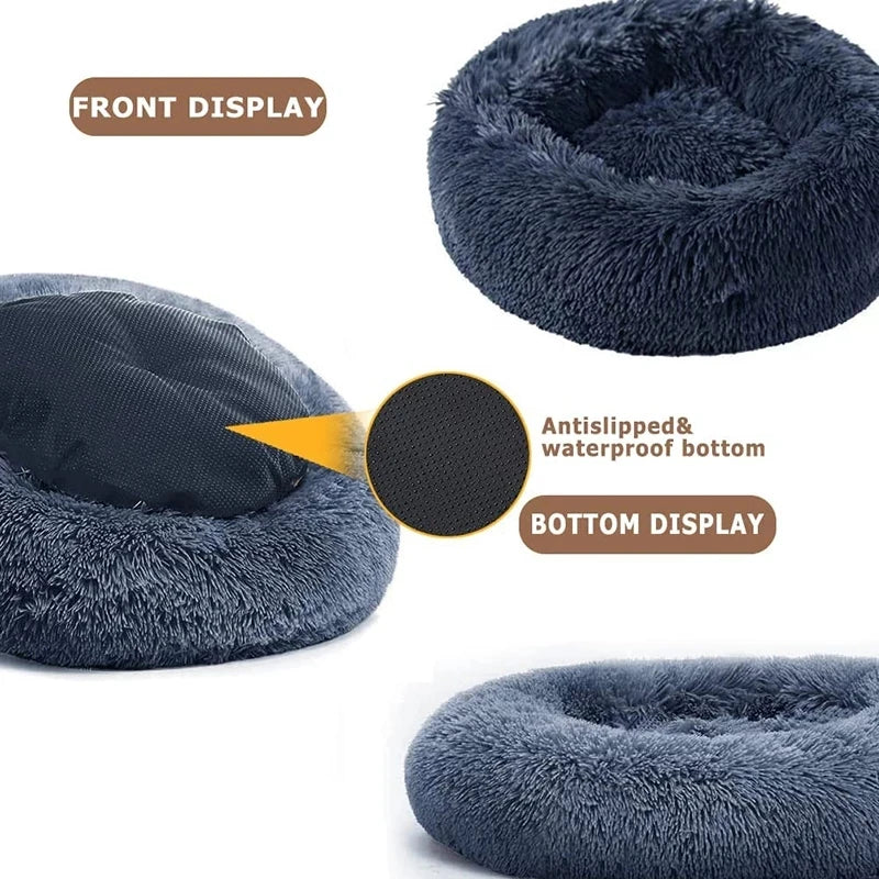 HomePaw Cozy Cloud Cat Bed - interior padding and support layer detail