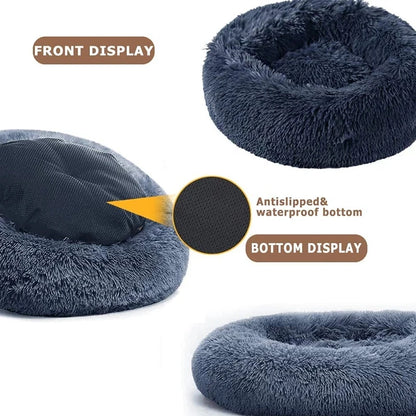 HomePaw Cozy Cloud Cat Bed - interior padding and support layer detail